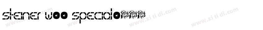 Steiner W01 Special字体转换